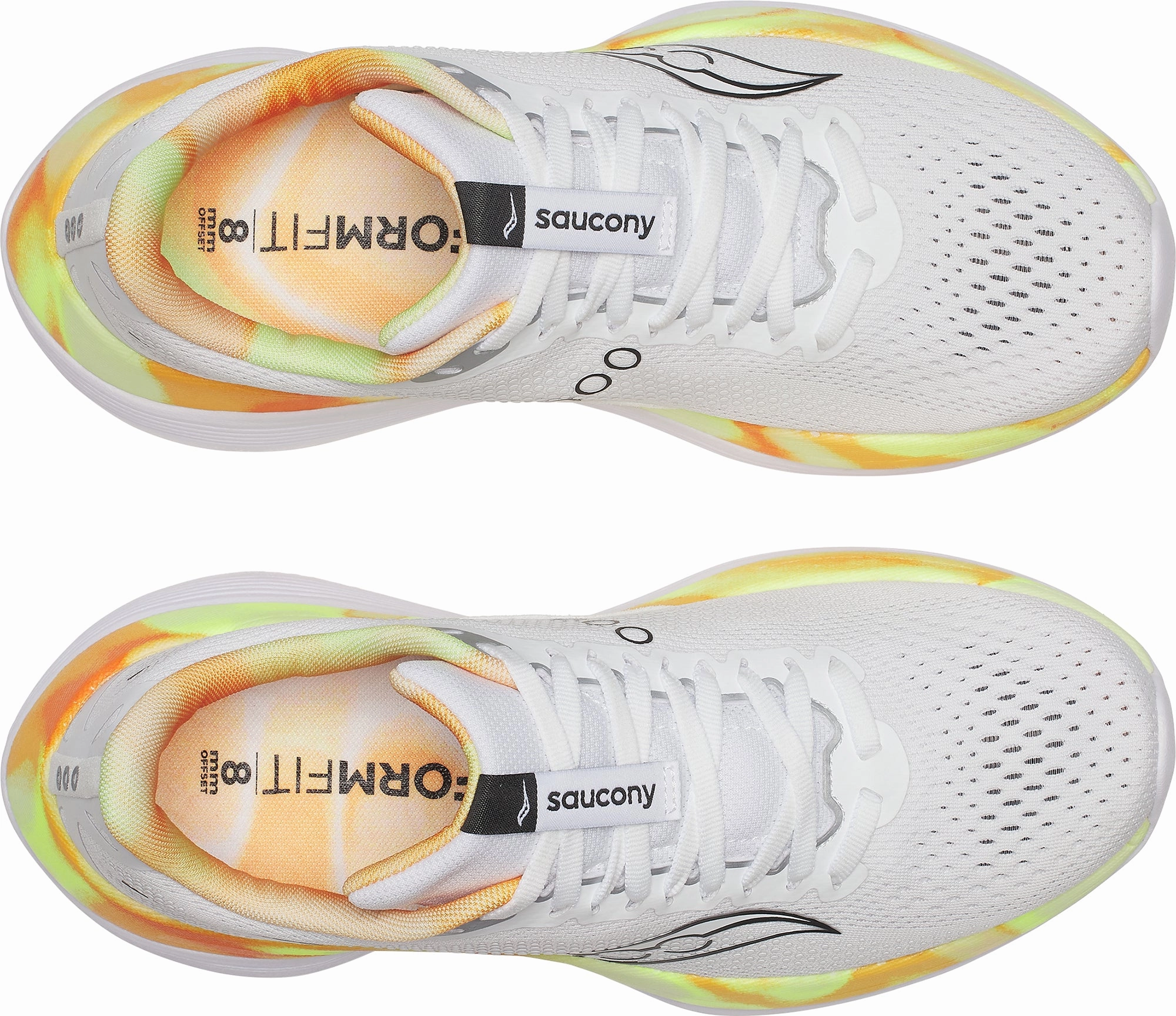 Saucony Endorphin Trainer Womens Running Shoes - White cold weather running shoe situation Active Support