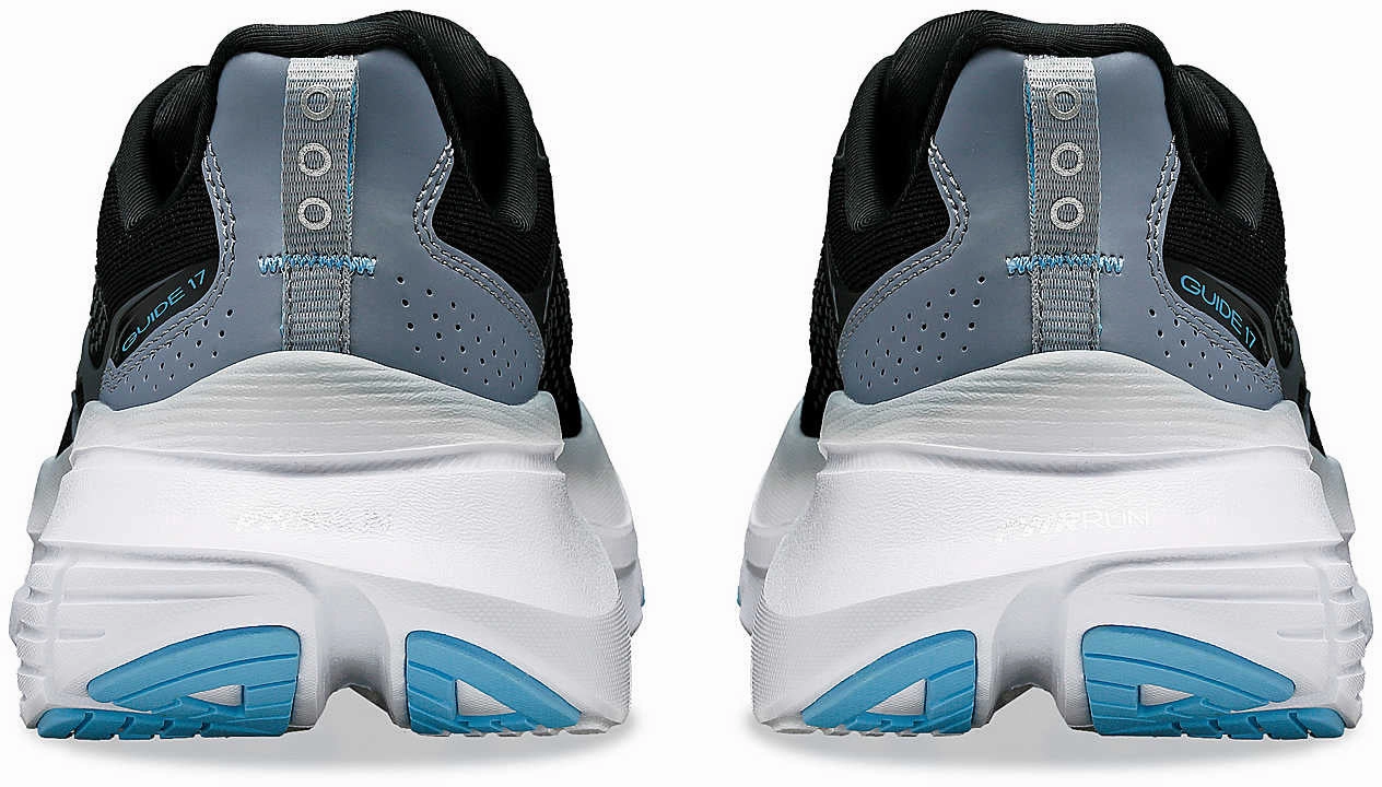 Saucony Guide 17 Womens Running Shoes - Black Shock Resistant