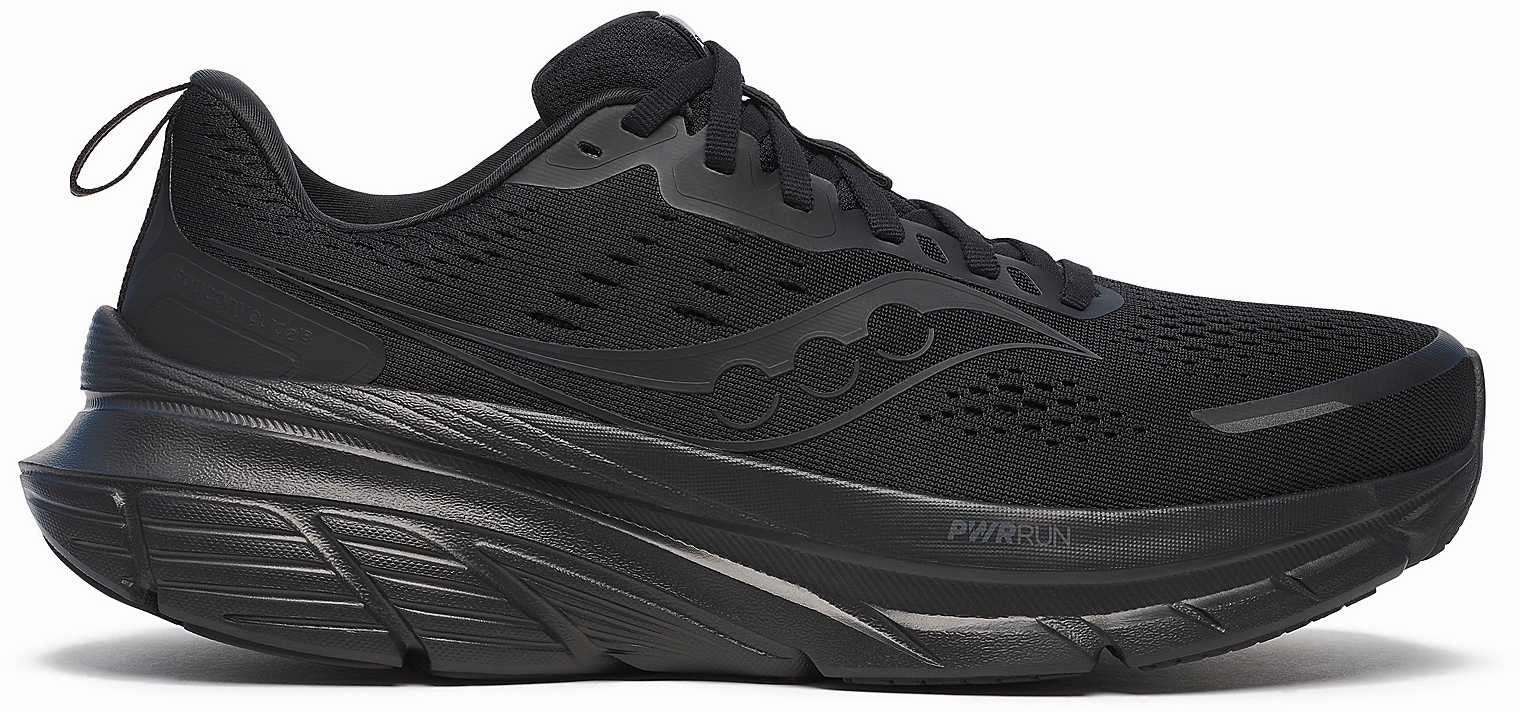 Saucony Guide 18 Mens Running Shoes - Black for daily use