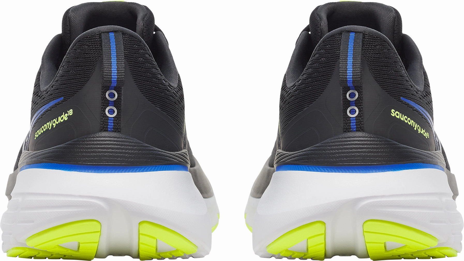 Saucony Guide 18 Mens Running Shoes - Black Thermoregulating Insoles