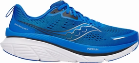 Saucony Guide 18 Mens Running Shoes - Blue arch - support - system Comfort - enhanced