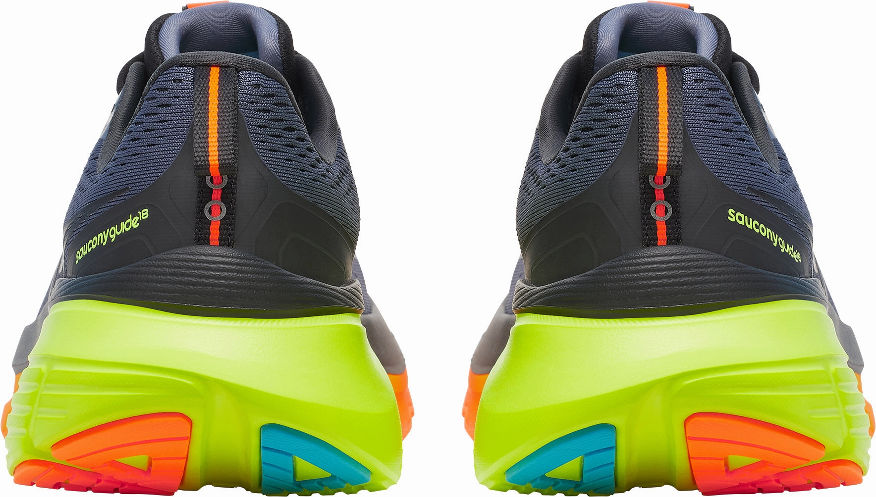 Saucony Guide 18 Mens Running Shoes - Grey Torsion Stability Frame Performance