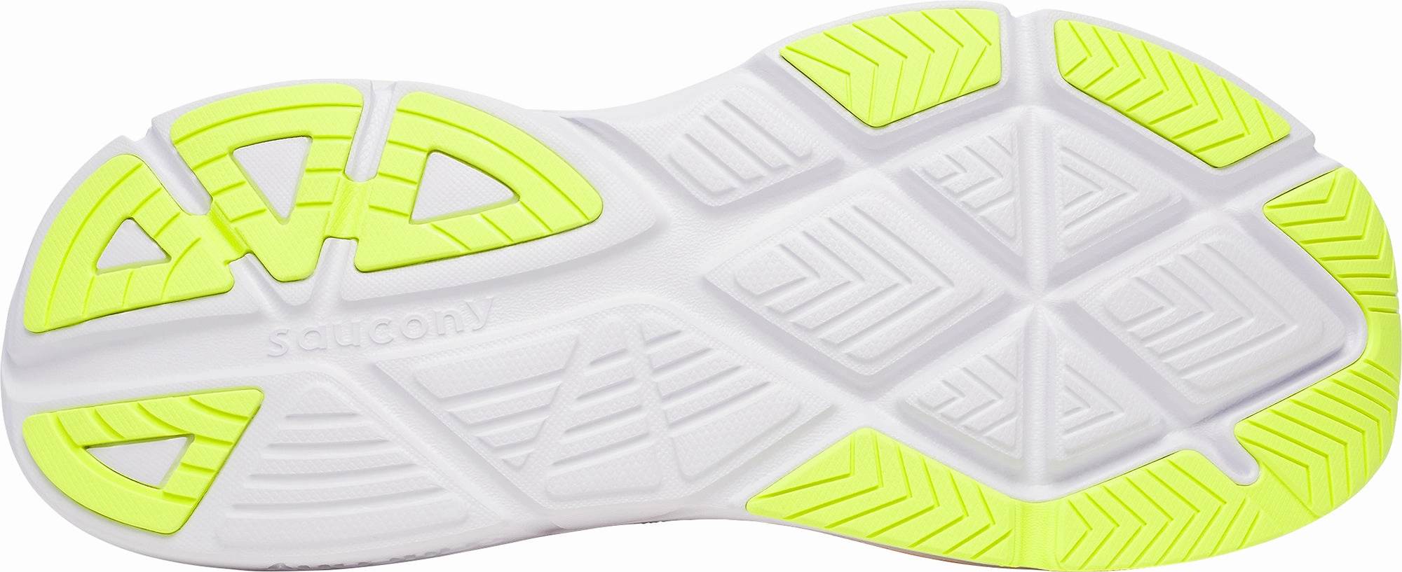 adjustable shoe fit Saucony Guide 18 Mens Running Shoes - White