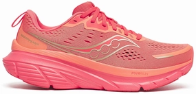 Saucony Guide 18 Womens Running Shoes - Pink Anatomical Shape Design