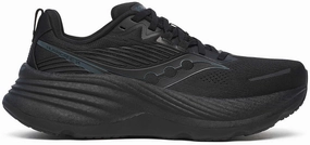 Soft - Touch Saucony Hurricane 24 Womens Running Shoes - Black
