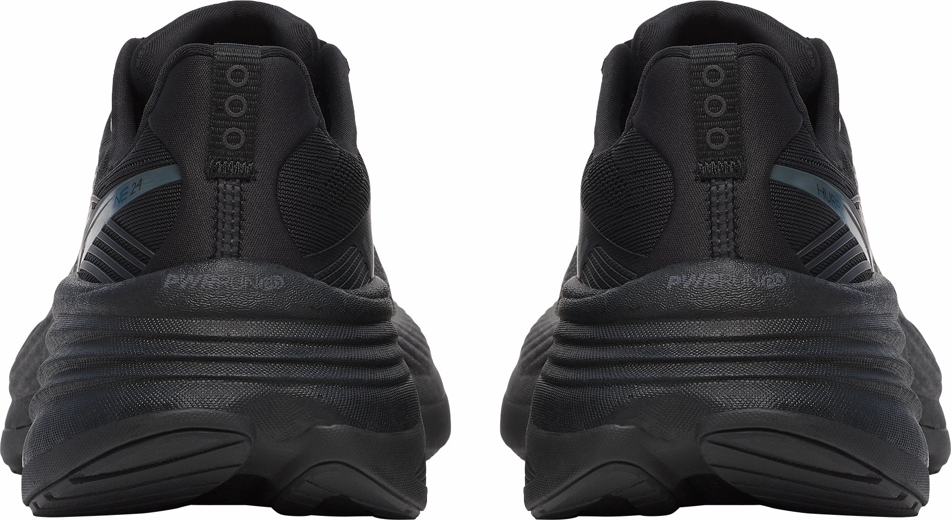 Saucony Hurricane 24 Womens Running Shoes - Black easy - to - clean shoe feature promotional shoes