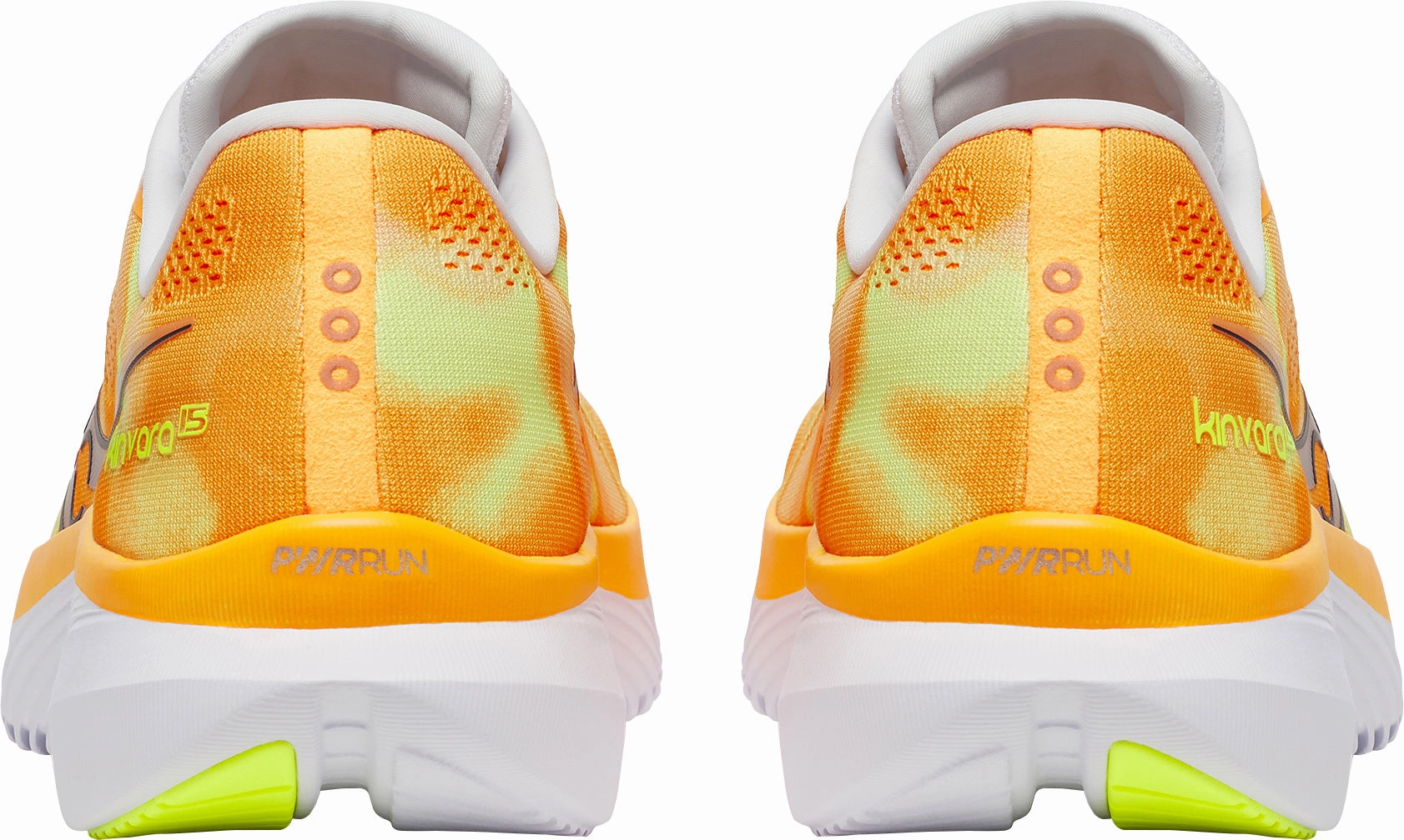 Saucony Kinvara 15 Mens Running Shoes - Orange Walk Comfort Anatomical Footbed Contour