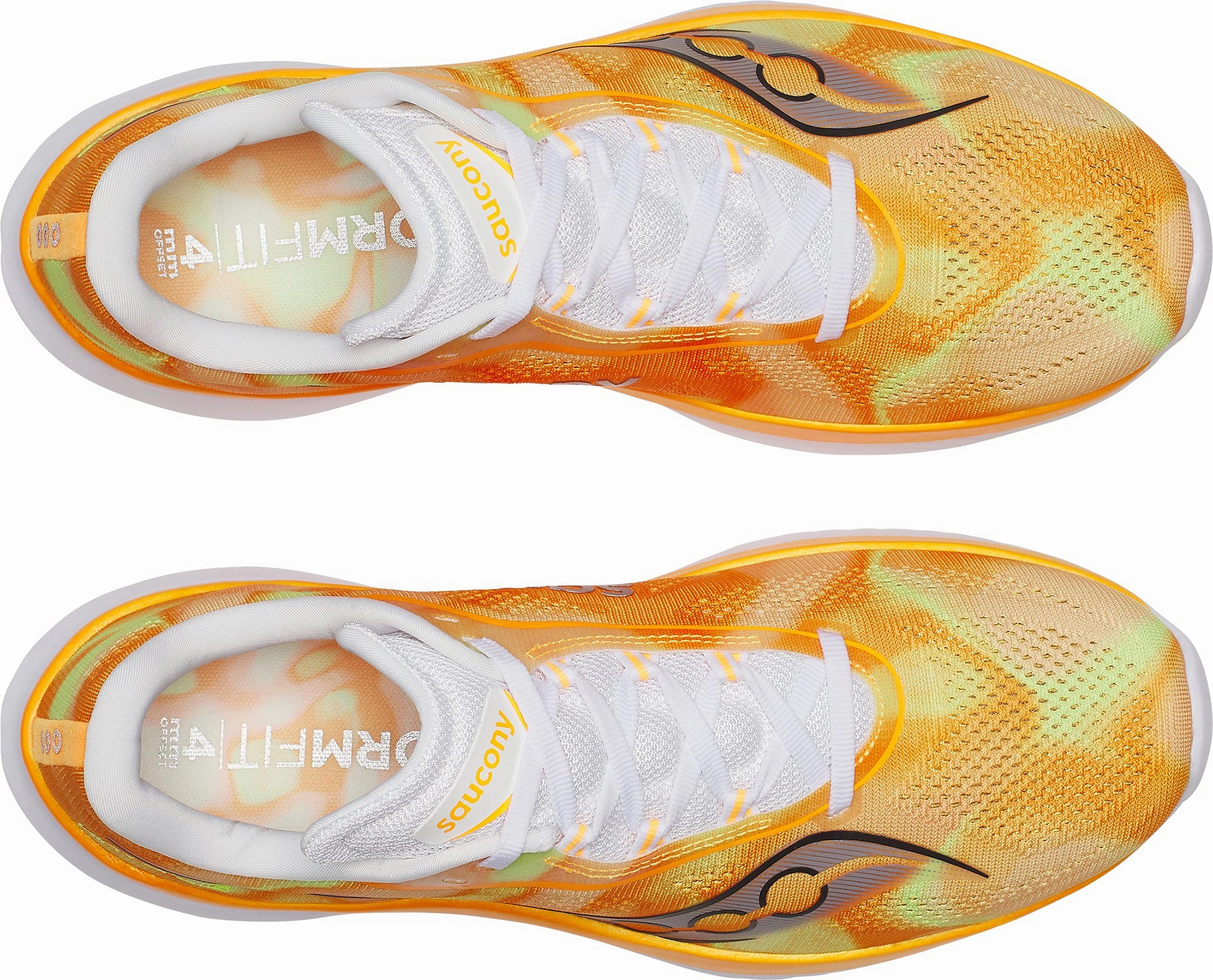 Saucony Kinvara 15 Mens Running Shoes - Orange running for a way to stay centered