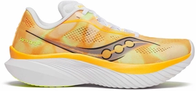 Saucony Kinvara 15 Womens Running Shoes - Orange tapered - toe shoes