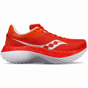 Odor Control Insoles Saucony Kinvara Pro Womens Running Shoes - Red