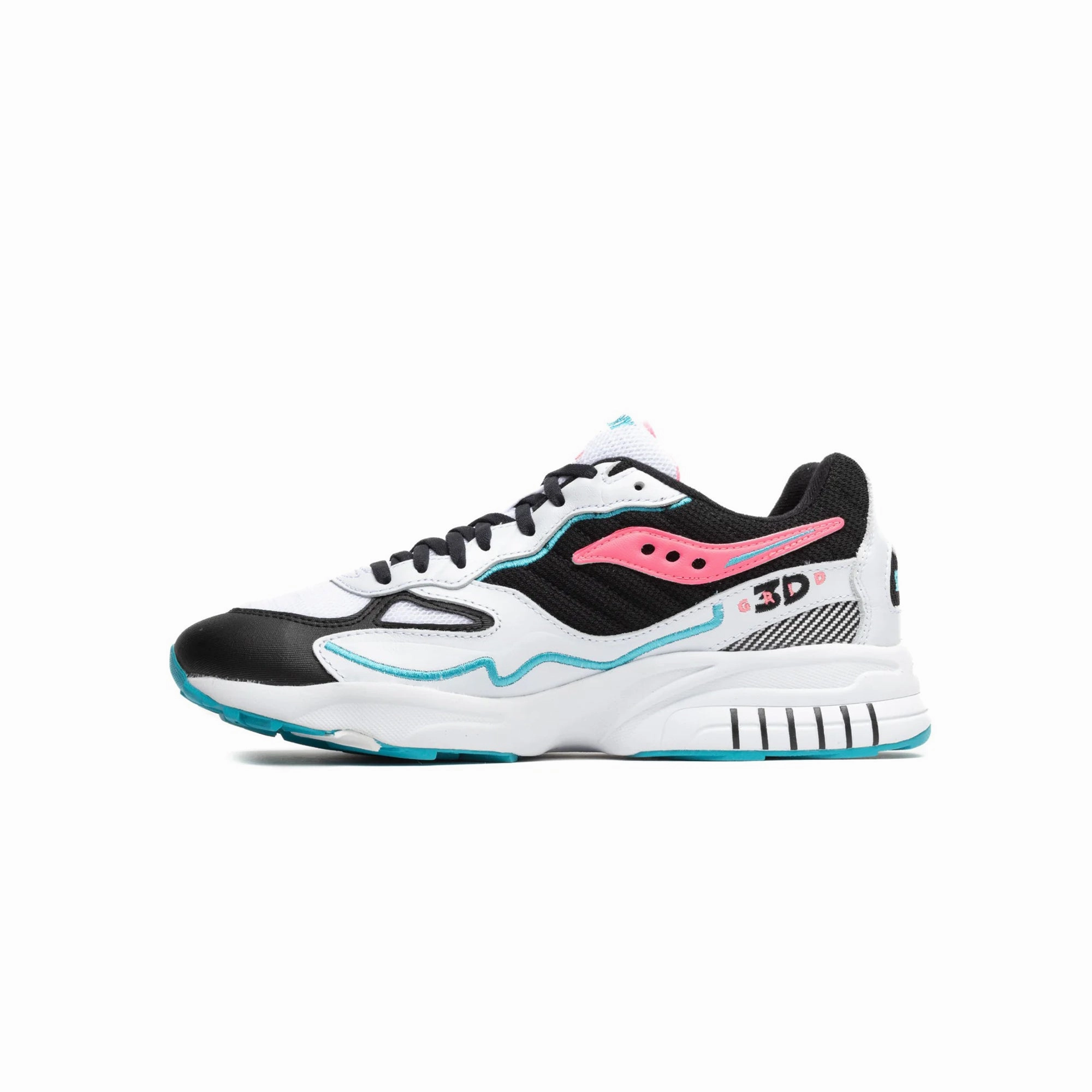 Hybrid Cushioning Cardio Saucony Mens 3D Grid Hurricane Shoes