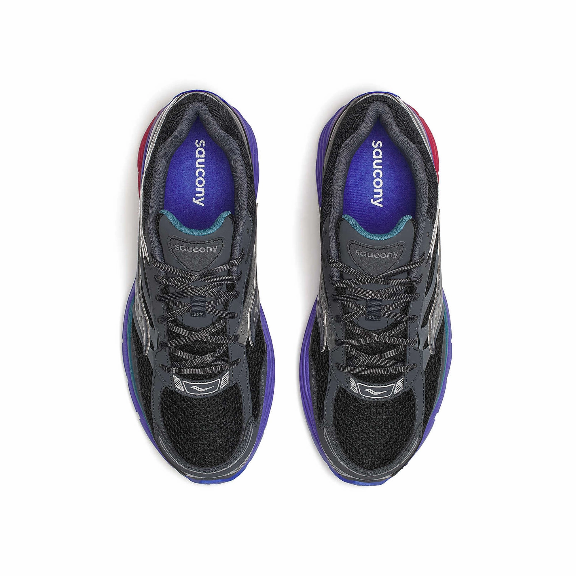 Saucony Mens Progrid Omni 9 Galaxy Shoes Non Marking Sole