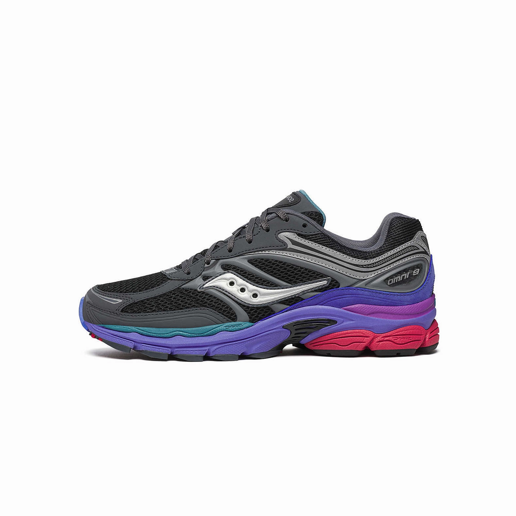 Saucony Mens Progrid Omni 9 Galaxy Shoes Midfoot Support Elite runner