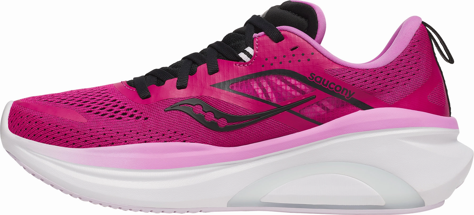uneven - terrain shoes reinforced - heel shoes Saucony Omni 22 Womens Running Shoes - Pink