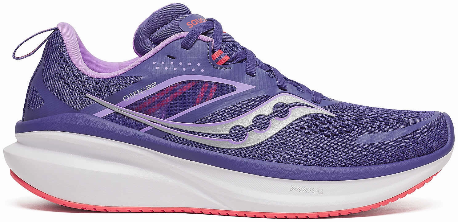 Puma Ignite Saucony Omni 22 Womens Running Shoes - Purple