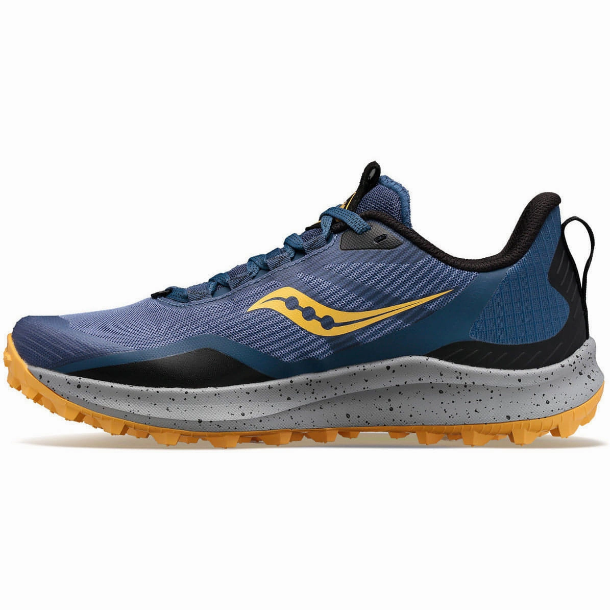 Flexibility - improving Saucony Peregrine 12 Womens Trail Running Shoes - Blue
