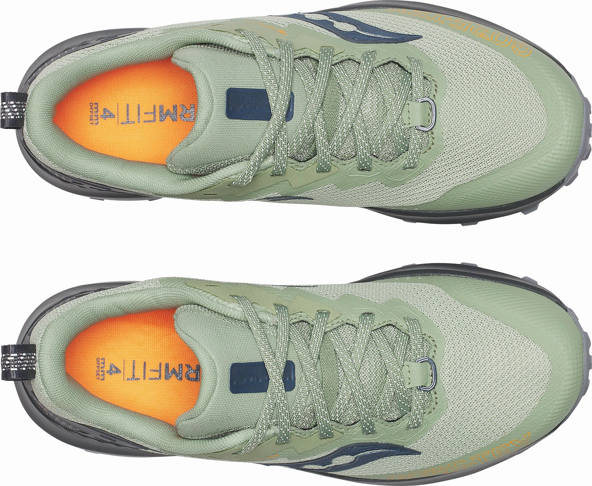 Saucony Peregrine 14 GORE-TEX Womens Trail Running Shoes - Green running watch