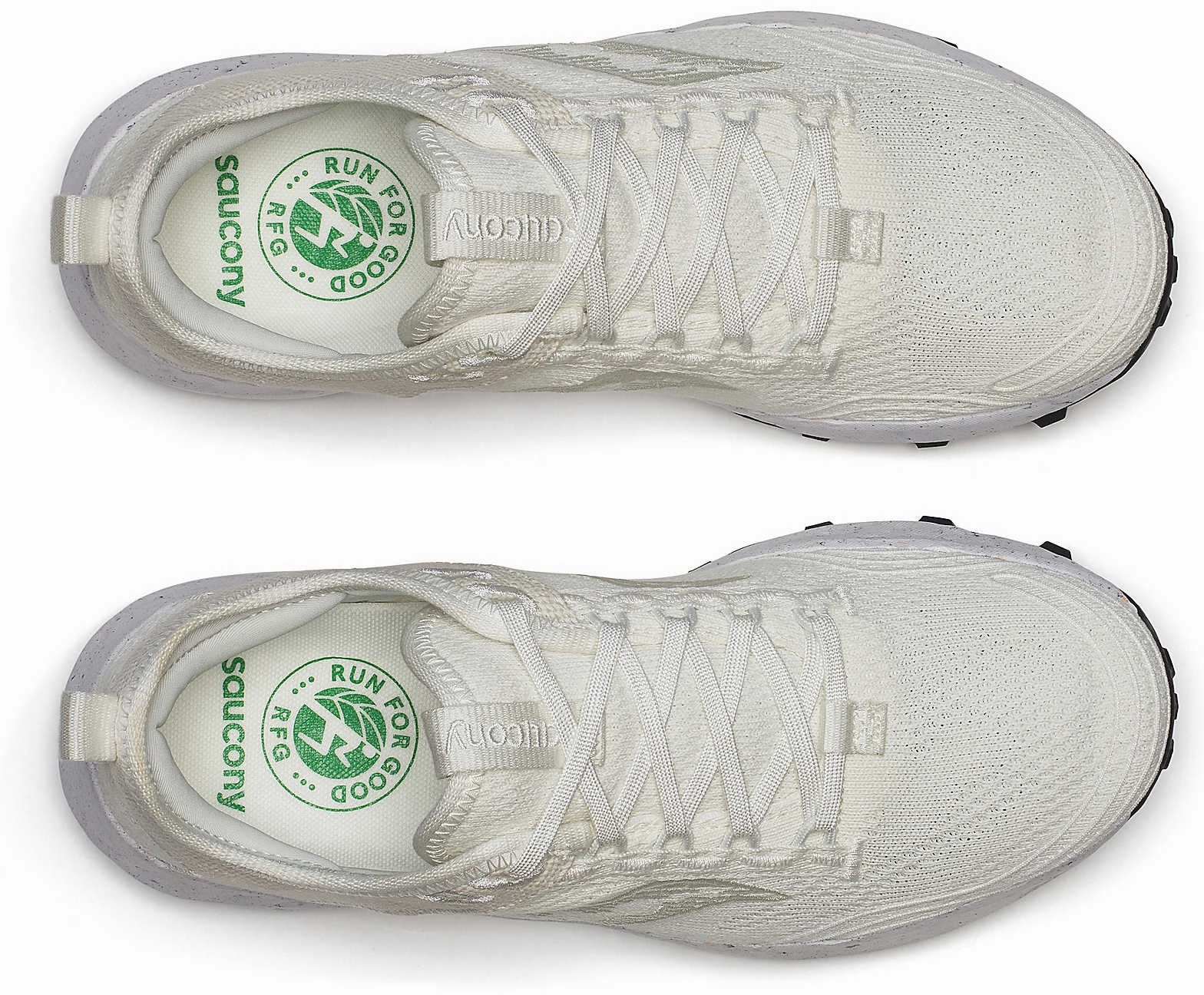 Padded Ankle Collar ankle - support shoes Saucony Peregrine RFG Womens Trail Running Shoes - White