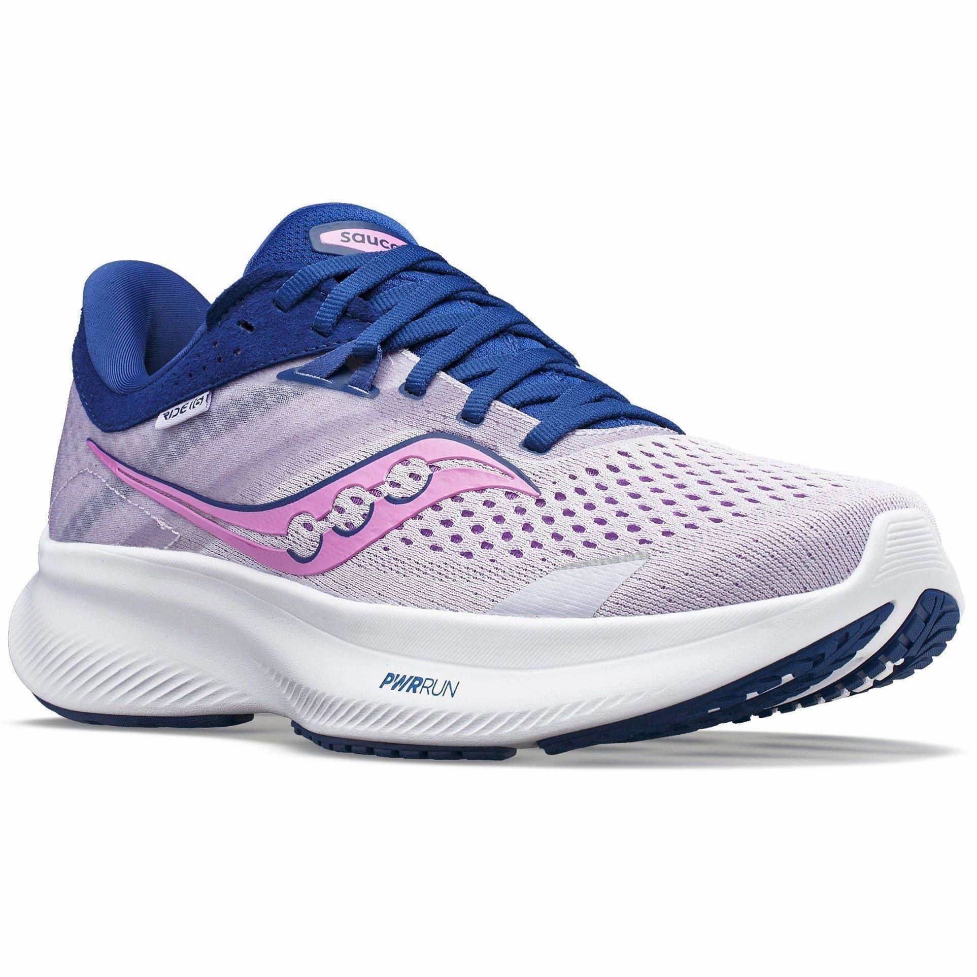 Saucony Ride 16 Womens Running Shoes - Purple Pro - grade