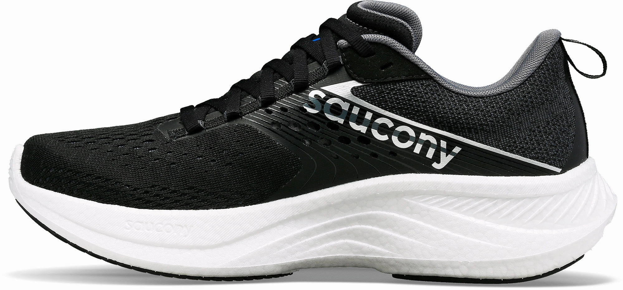 Saucony Ride 17 Mens Running Shoes - Black foot - comfort