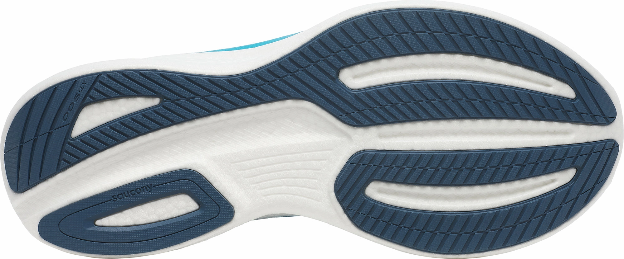 Saucony Ride 17 Womens Running Shoes - Blue Impact Protection Technology