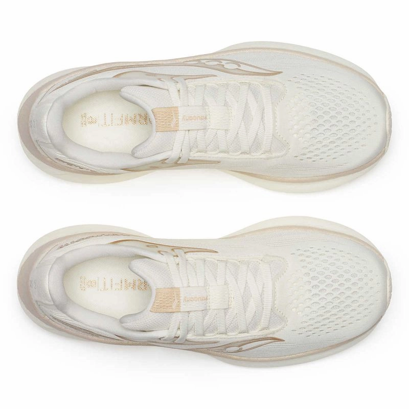 flat - footed aerobic dance shoes Saucony Ride 18 B Womens Running Shoes