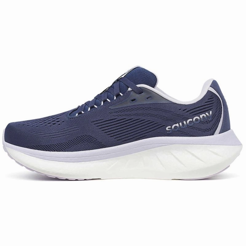 Heel Cup Support Anatomical fit Saucony Ride 18 B Womens Running Shoes