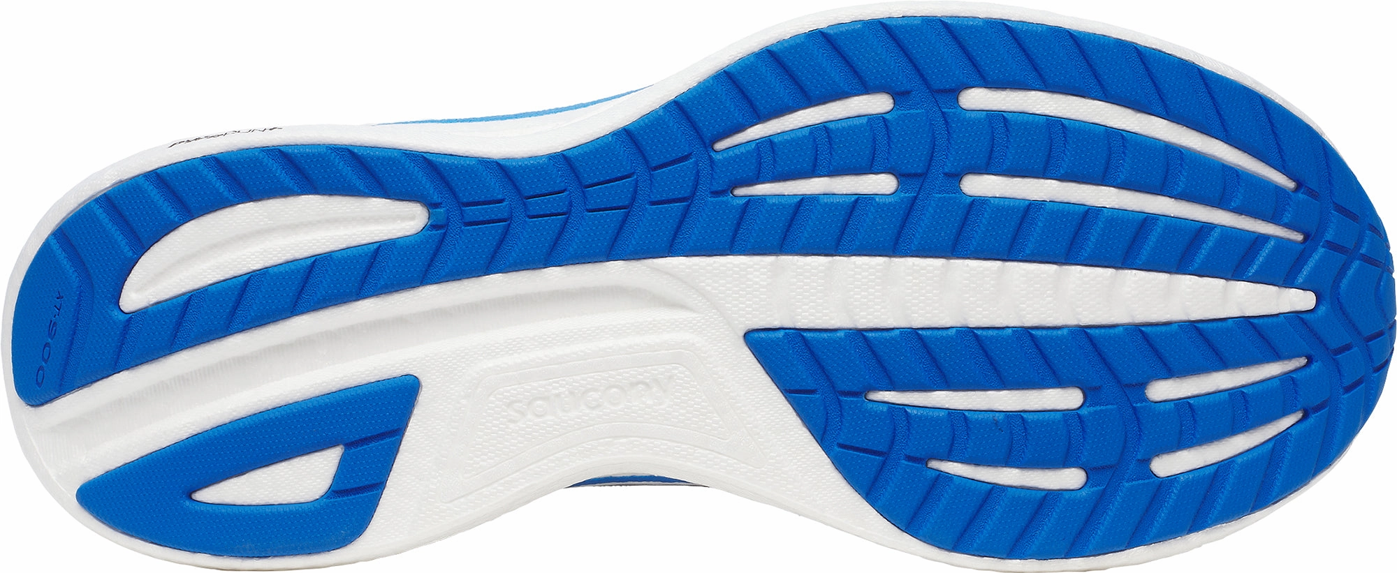 Saucony Ride 18 Mens Running Shoes - Black running in a pedestrian path area shoes