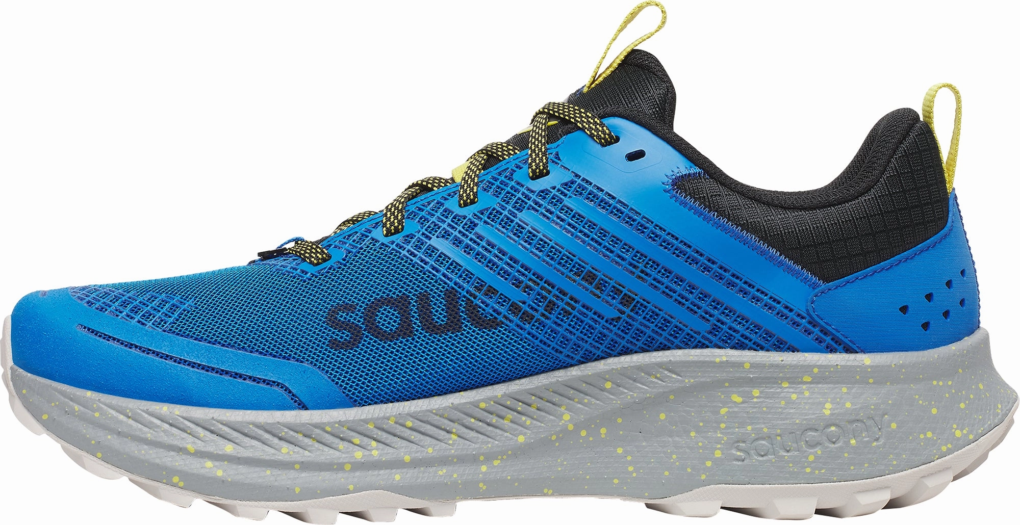 Saucony Ride TR2 Mens Trail Running Shoes - Blue Ventilation Channel