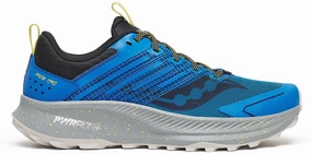 Saucony Ride TR2 Mens Trail Running Shoes - Blue horror - themed running gear Stretchable Collar
