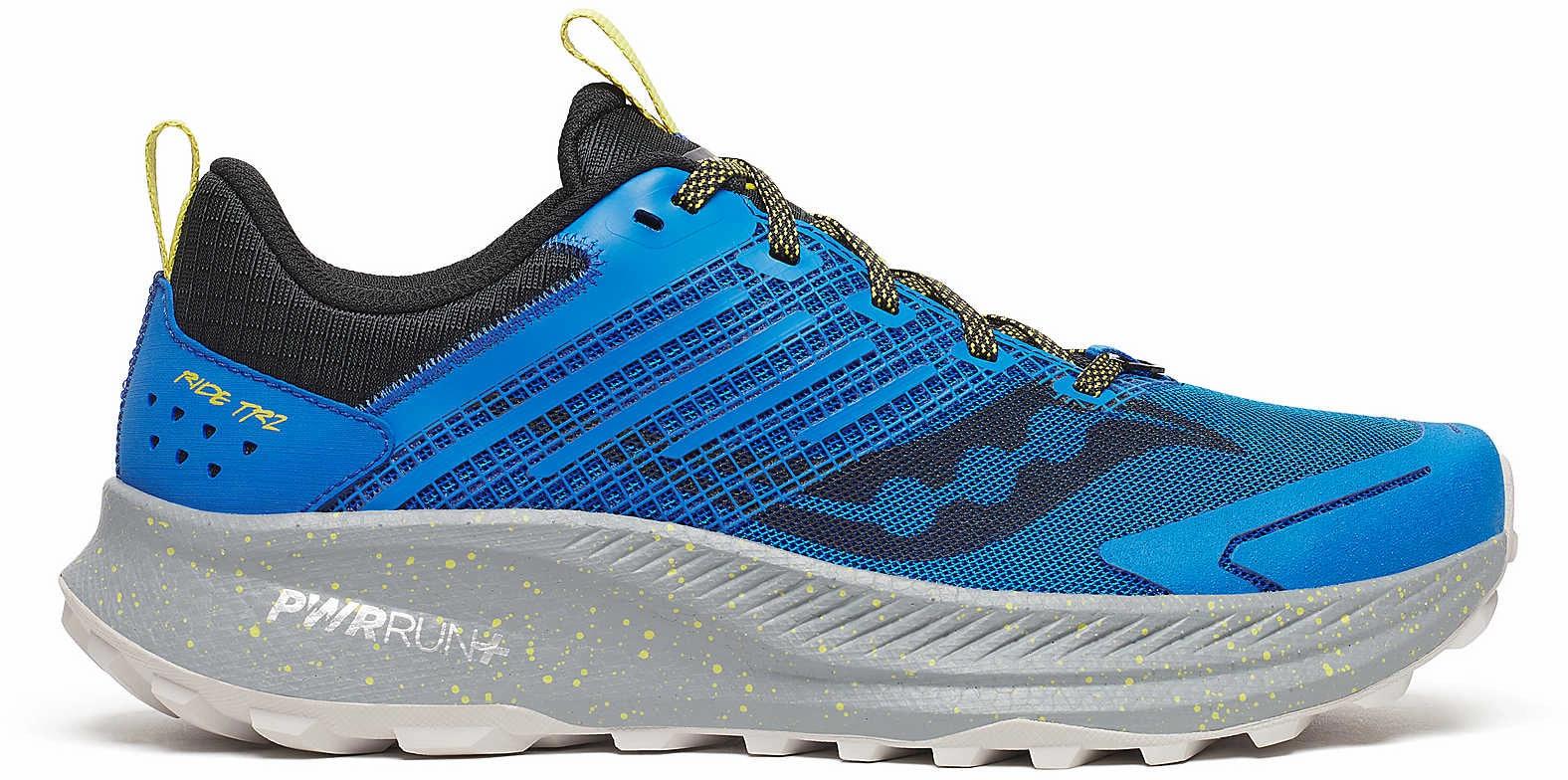 Saucony Ride TR2 Mens Trail Running Shoes - Blue horror - themed running gear Stretchable Collar