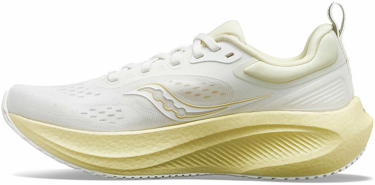 all - terrain - feature shoes grip - enhancement - technology shoes Saucony Surge 3 Womens Running Shoes - White