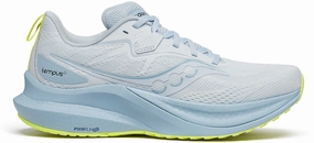 Saucony Tempus 2 Womens Running Shoes - Blue Compression Foam Collar