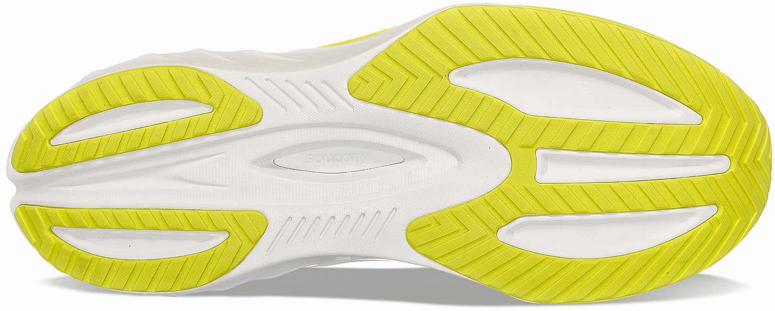 modern shoes Saucony Tide 2 Mens Running Shoes - White