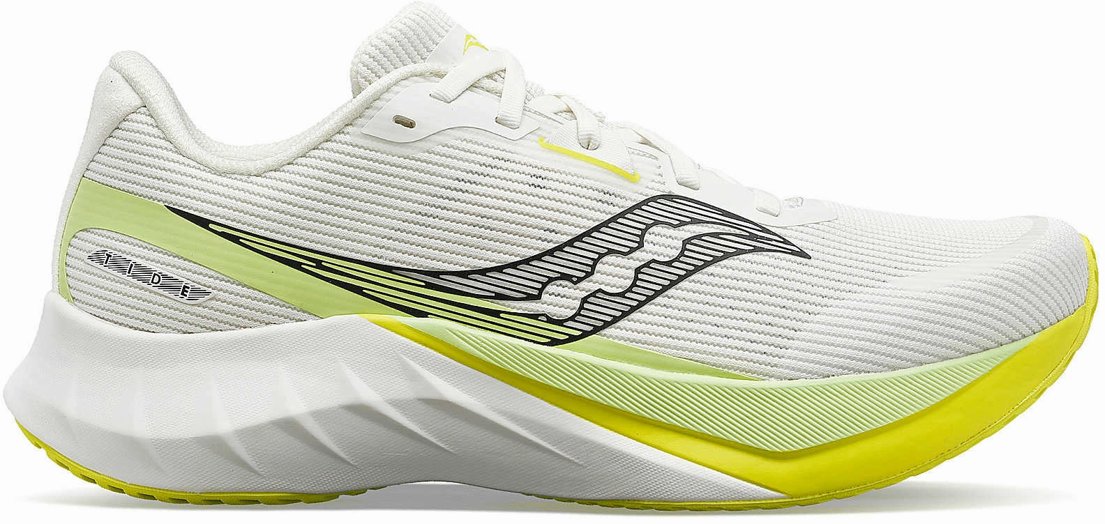 Oxygenated Foam Core Saucony Tide 2 Mens Running Shoes - White