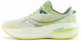 river shoes Saucony Triumph 21 Womens Running Shoes - White