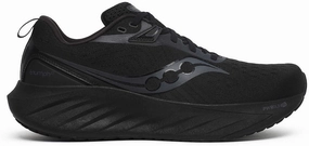 Knit Woven Upper professional - recommended Saucony Triumph 22 Mens Running Shoes - Black