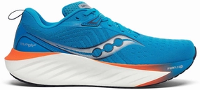 race - day running shoes Saucony Triumph 22 Mens Running Shoes - Blue