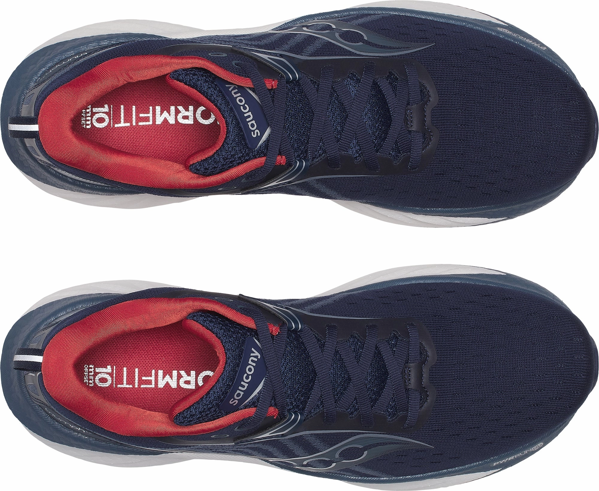 Dynamic Heel Clutch Saucony Triumph 22 Mens Running Shoes - Blue