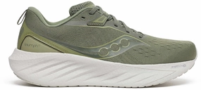 splatter - paint running wear Saucony Triumph 22 Mens Running Shoes - Green