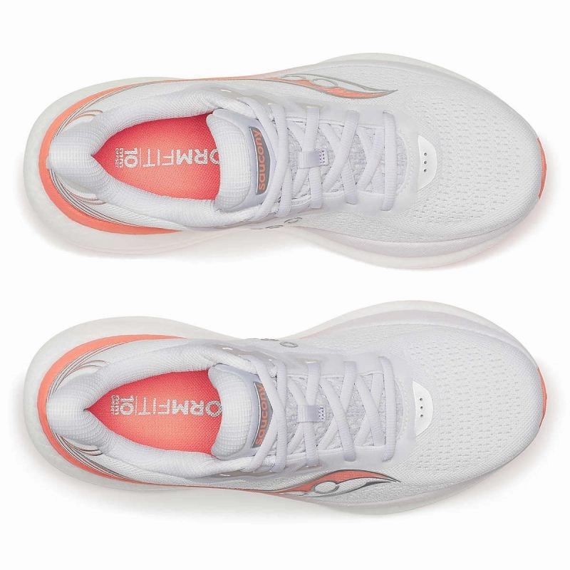 Enhanced Traction Grip running on a gravel track shoes Saucony Triumph 23 B Womens Running Shoes