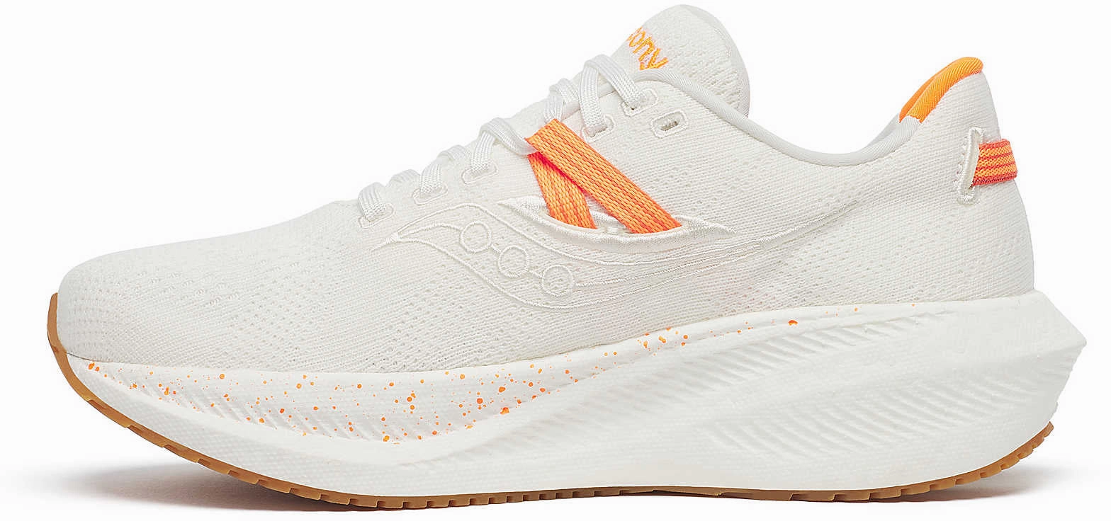 Saucony Triumph RFG Womens Running Shoes - White rubber - finish - design shoes