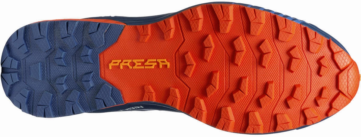 running with a cushioned midsole synthetic - lining shoes Scarpa Ribelle Run GORE-TEX Mens Trail Running Shoes - Blue