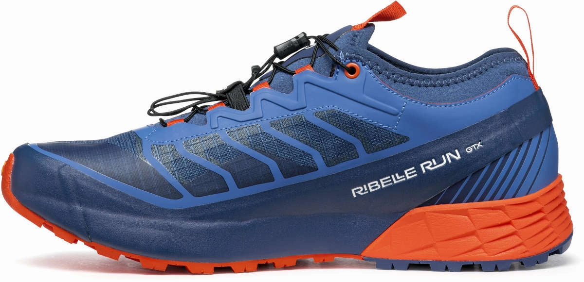 weekday running choice Cushioned Tongue Scarpa Ribelle Run GORE-TEX Mens Trail Running Shoes - Blue