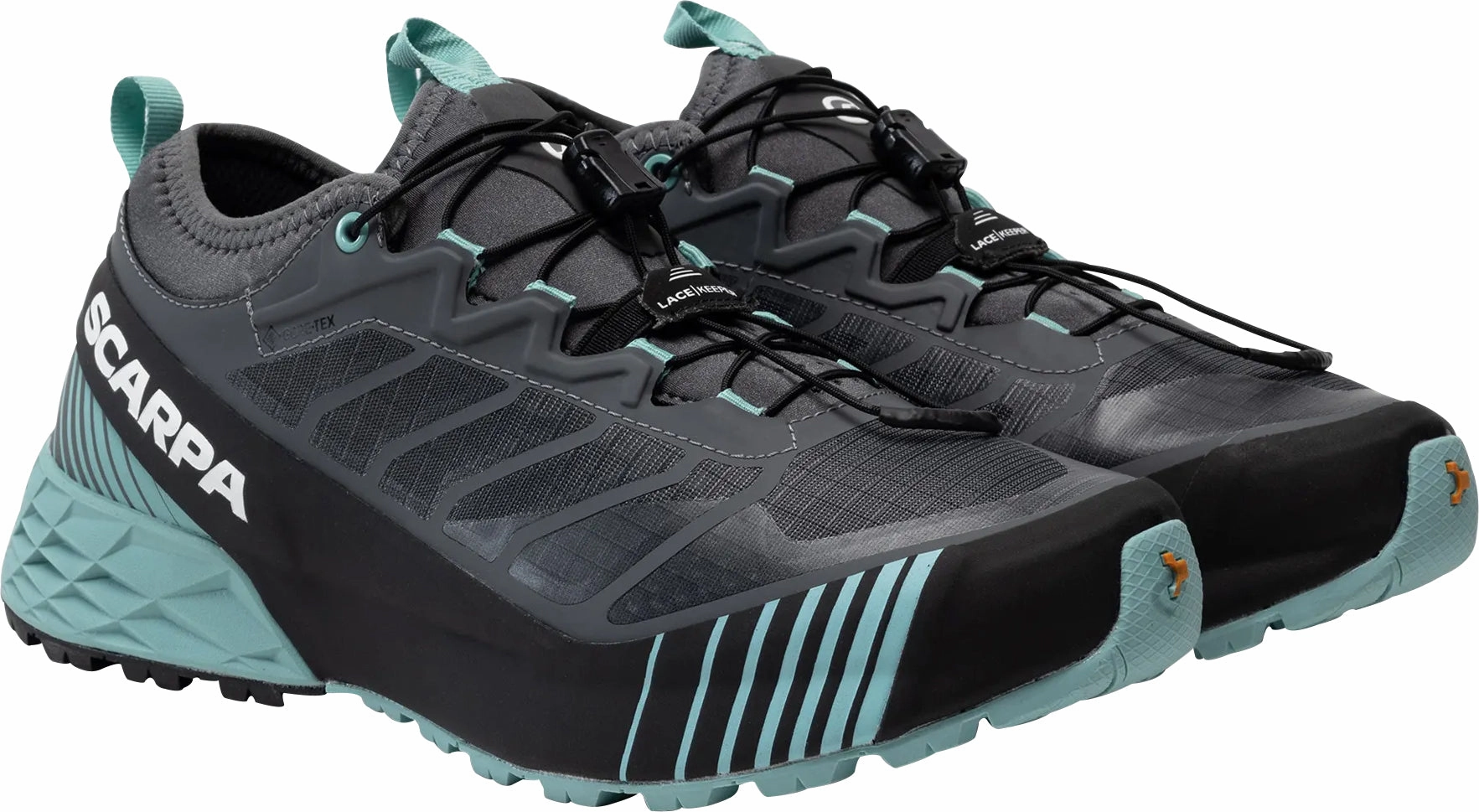 Scarpa Ribelle Run GORE-TEX Womens Trail Running Shoes - Grey rough shoes