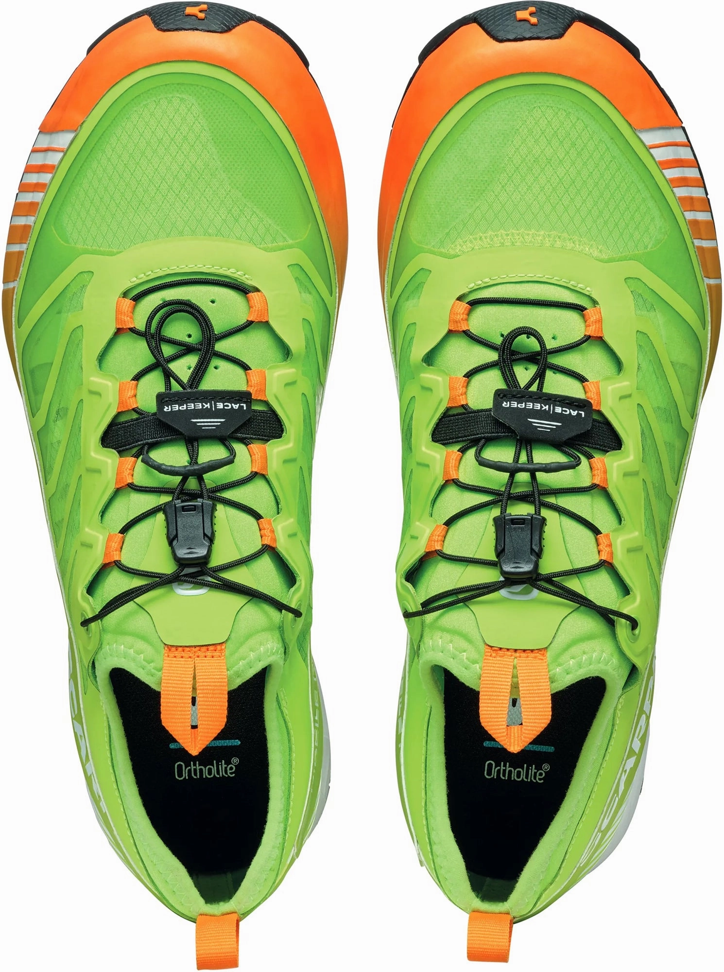 Scarpa Ribelle Run Mens Trail Running Shoes - Green monochromatic shoe look