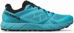 Scarpa Spin 2.0 Mens Trail Running Shoes - Blue Lateral Stabilizers Torsion Support