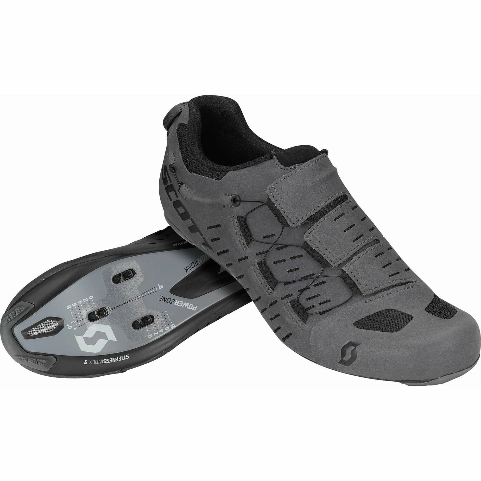 Scott Aero TT Mens Road Cycling Shoes - Grey Lightweight Walk