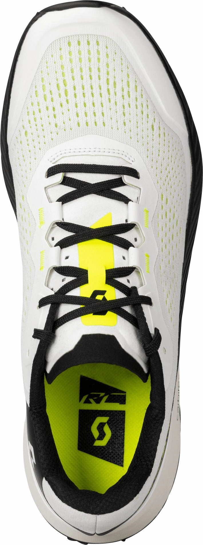 Scott Ultra Carbon RC Womens Trail Running Shoes - White Shock Cushion supinated foot shoe support