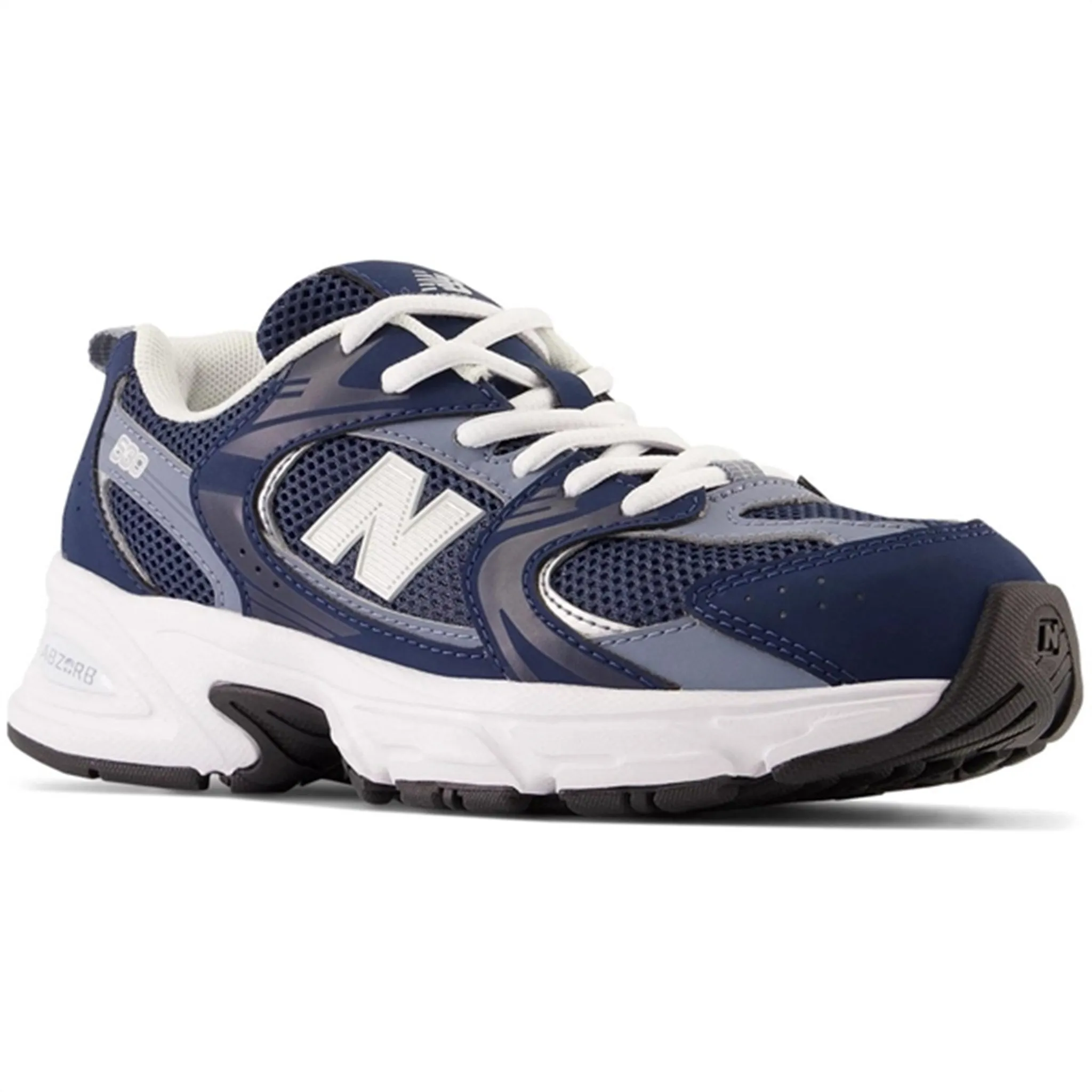 Knit Fabric Design Impact Reduction Technology New Balance 530 Kids Grade Nb Navy